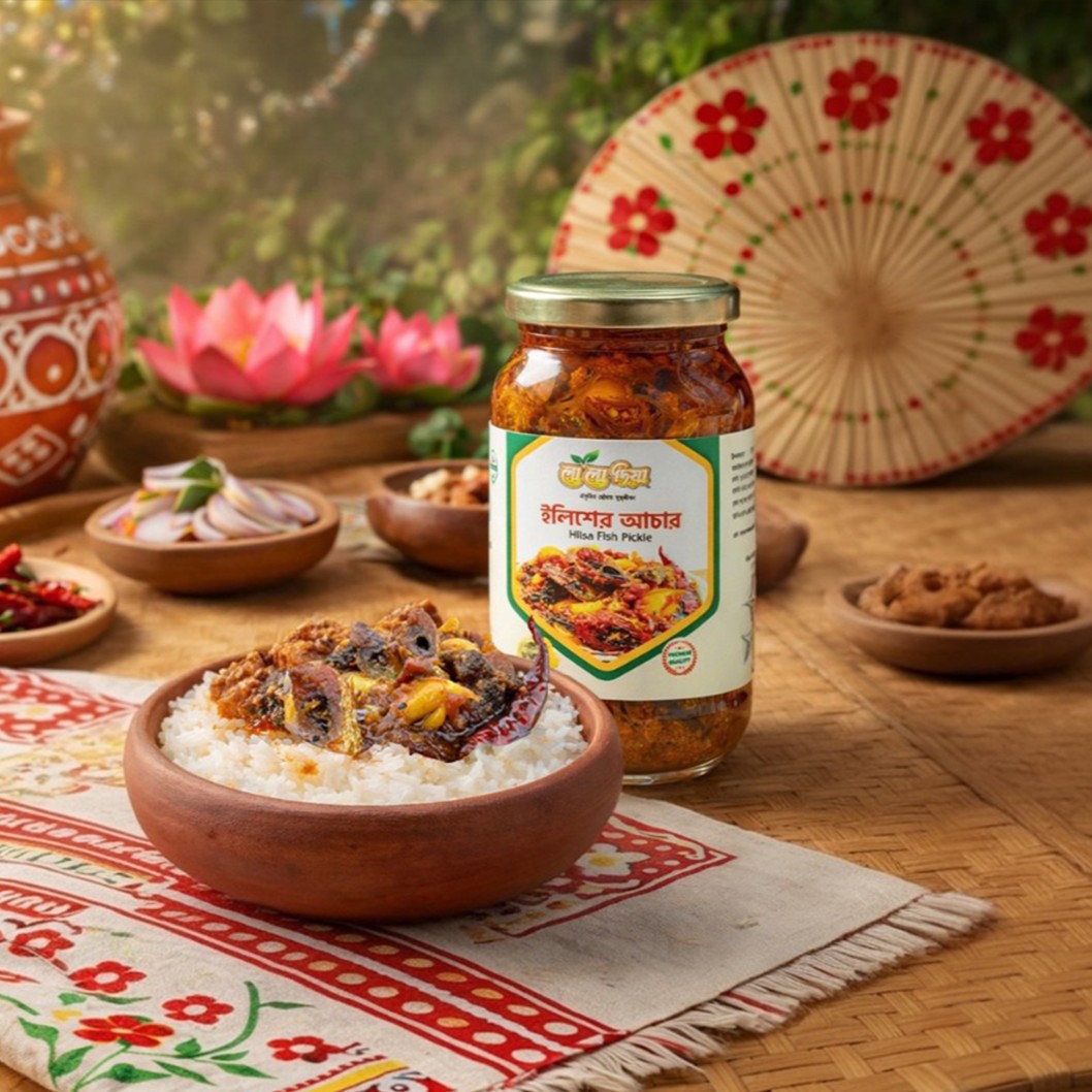 Hilsa Fish Pickle Jar